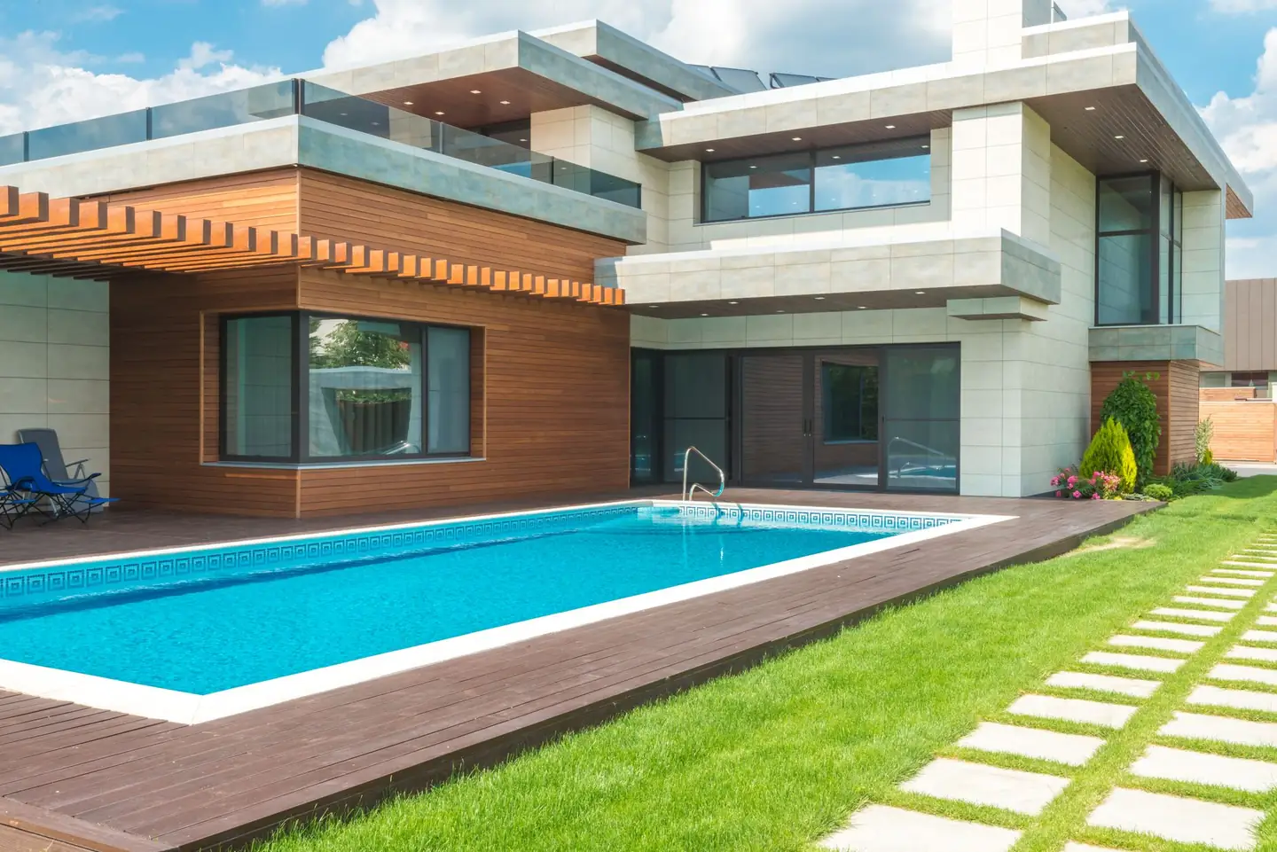 Swimming pool built in Sandy Creek, NSW